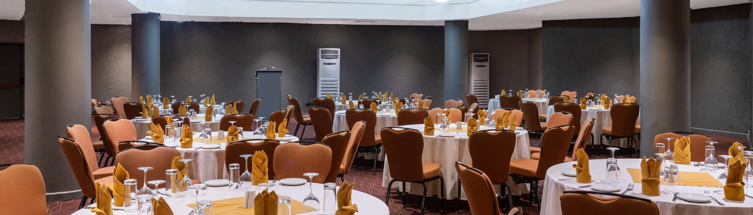 Radisson Blu Mammy Yoko Hotel, Freetown - Aberdeen Hall with banquet setup