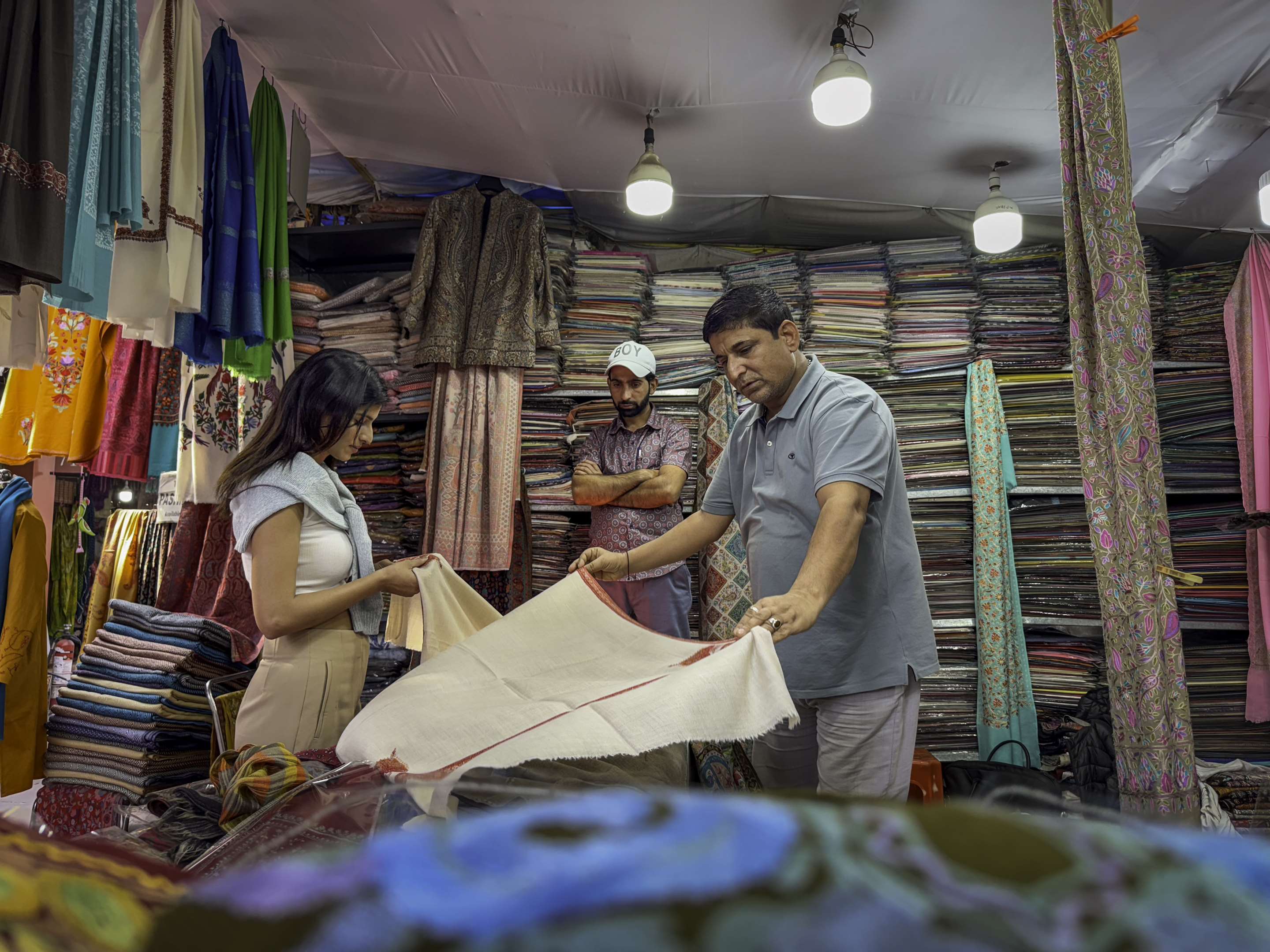 Shopping at Dilli Haat