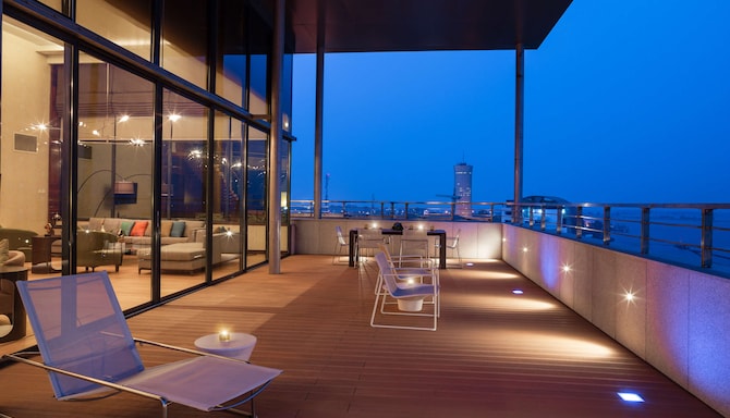 Radisson Blu M'Bamou Palace Hotel, Brazzaville - Penthouse with Lounge Access and Terrace