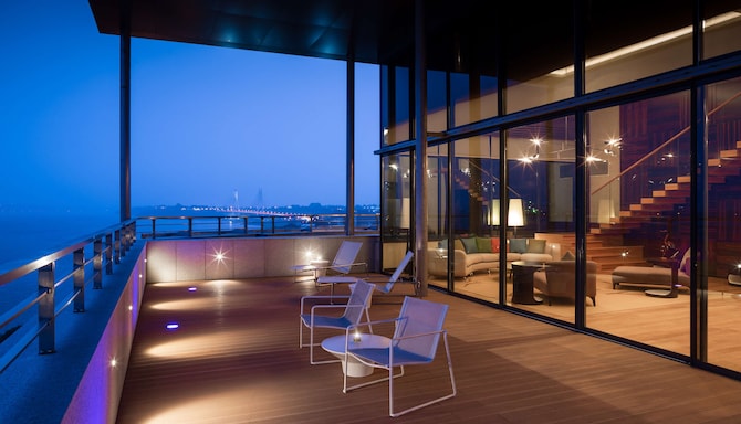 Radisson Blu M'Bamou Palace Hotel, Brazzaville - Penthouse with Lounge Access and Terrace