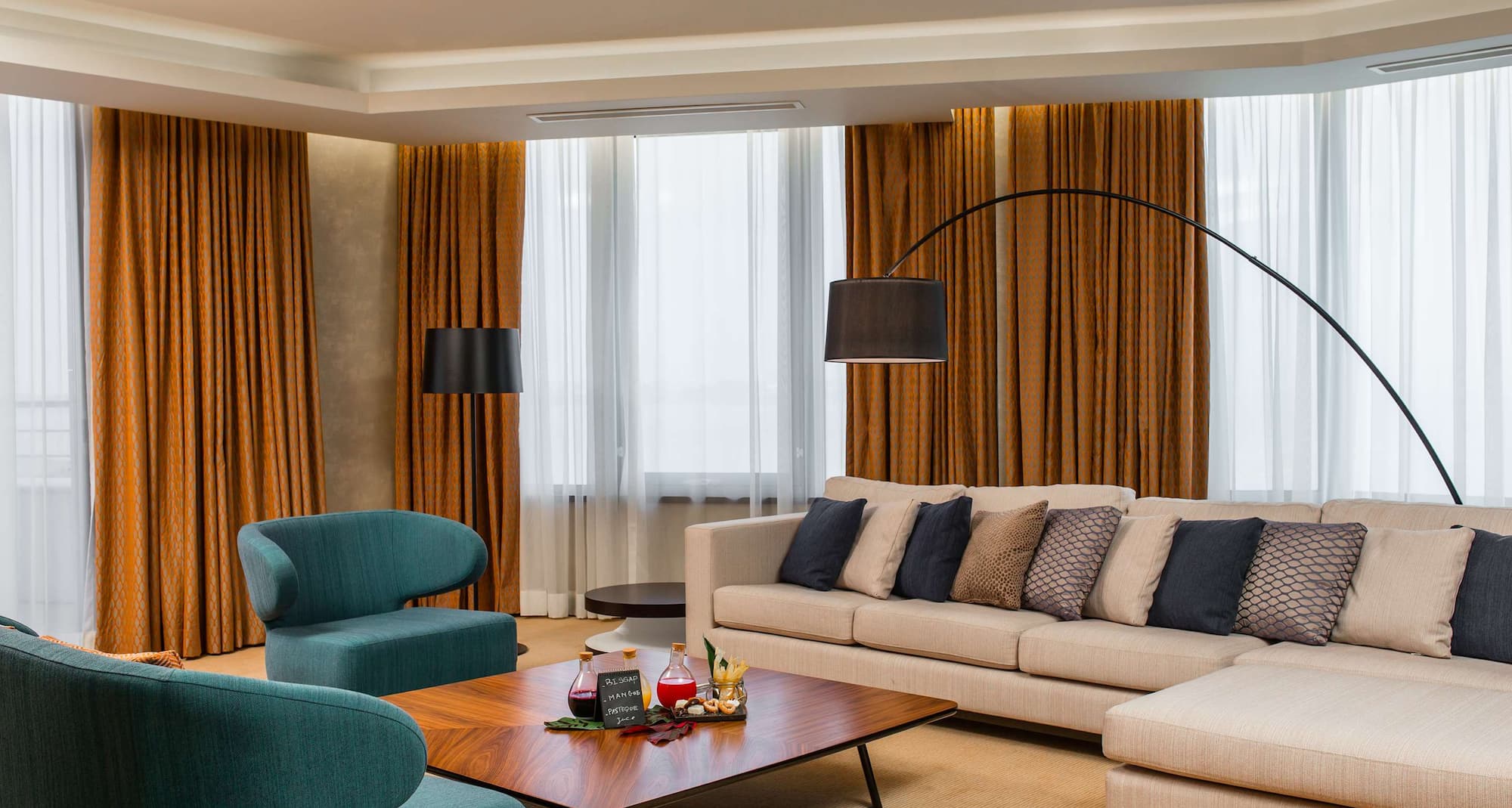Radisson Blu M Bamou Palace Hotel, Brazzaville - Royal Suite Living Room