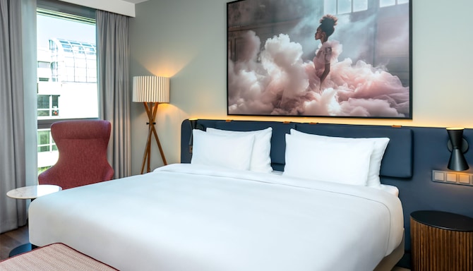 Radisson Blu Media Harbour Hotel, Dusseldorf - Gaestezimmer