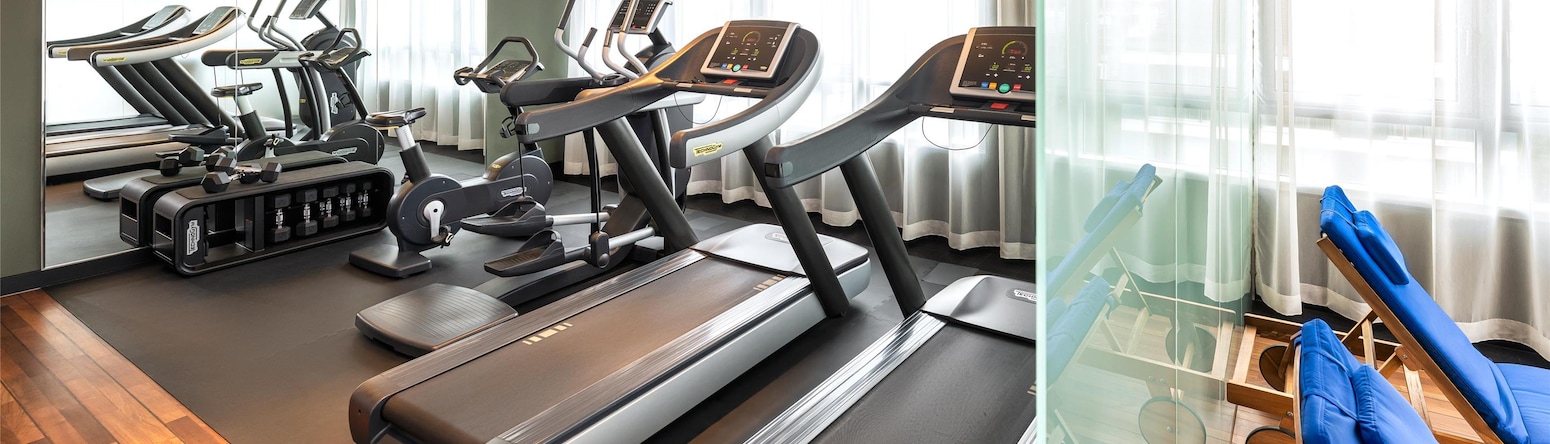 Radisson Blu Media Harbour Hotel, Dusseldorf - Fitness and Relaxation Area