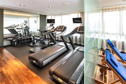 Radisson Blu Media Harbour Hotel, Dusseldorf - Fitness and Relaxation Area