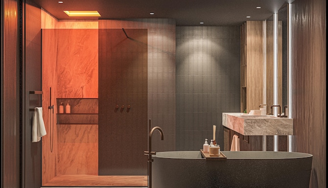 Radisson Blu Medlock Hotel, Manchester - Penthouse Suite Bathroom
