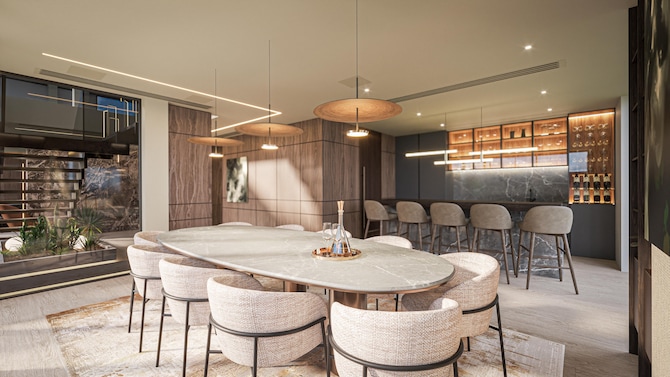 Radisson Blu Medlock Hotel, Manchester - Penthouse Suite Dining area