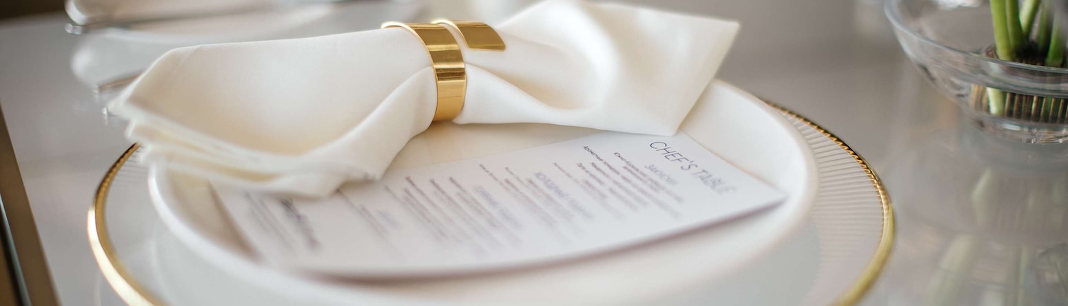 Radisson Blu Olympiyskiy Hotel, Moscow - Chef s menu