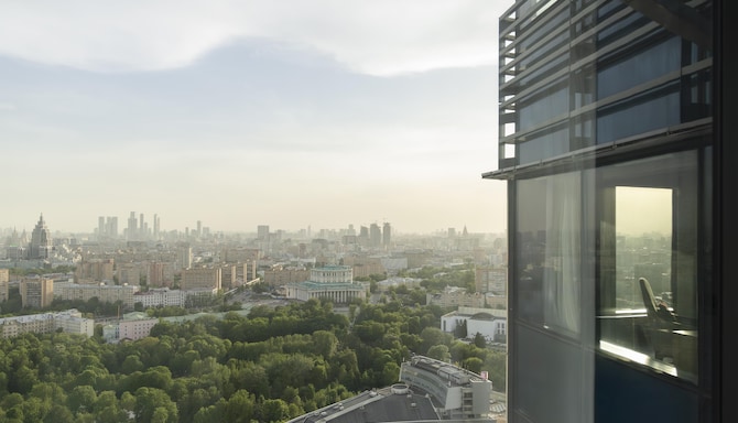Radisson Blu Olympiyskiy Hotel, Moscow - Вид из люкса