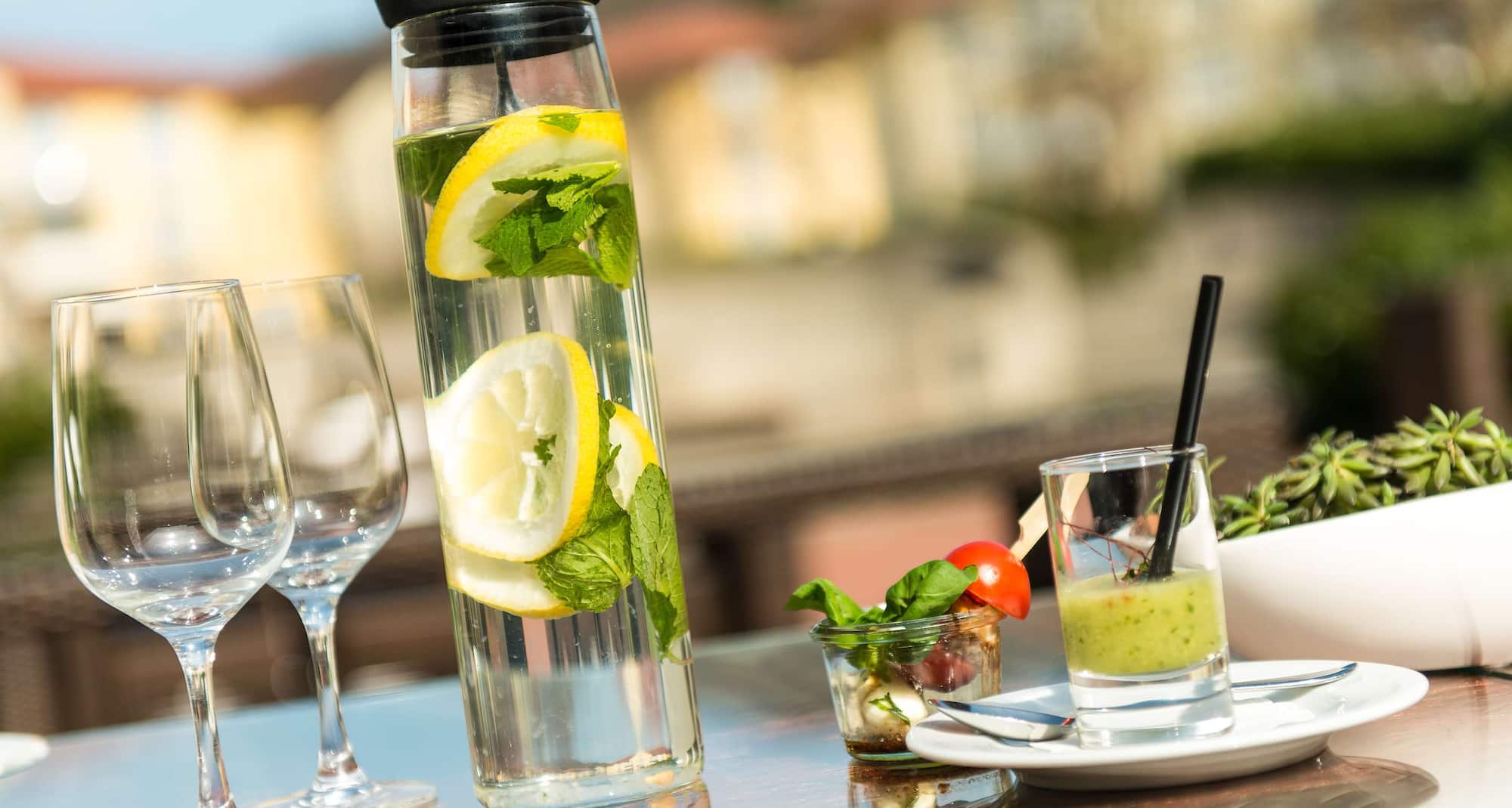 Radisson Blu Park Hotel and Conference Centre, Dresden Radebeul - Terrace Drinks