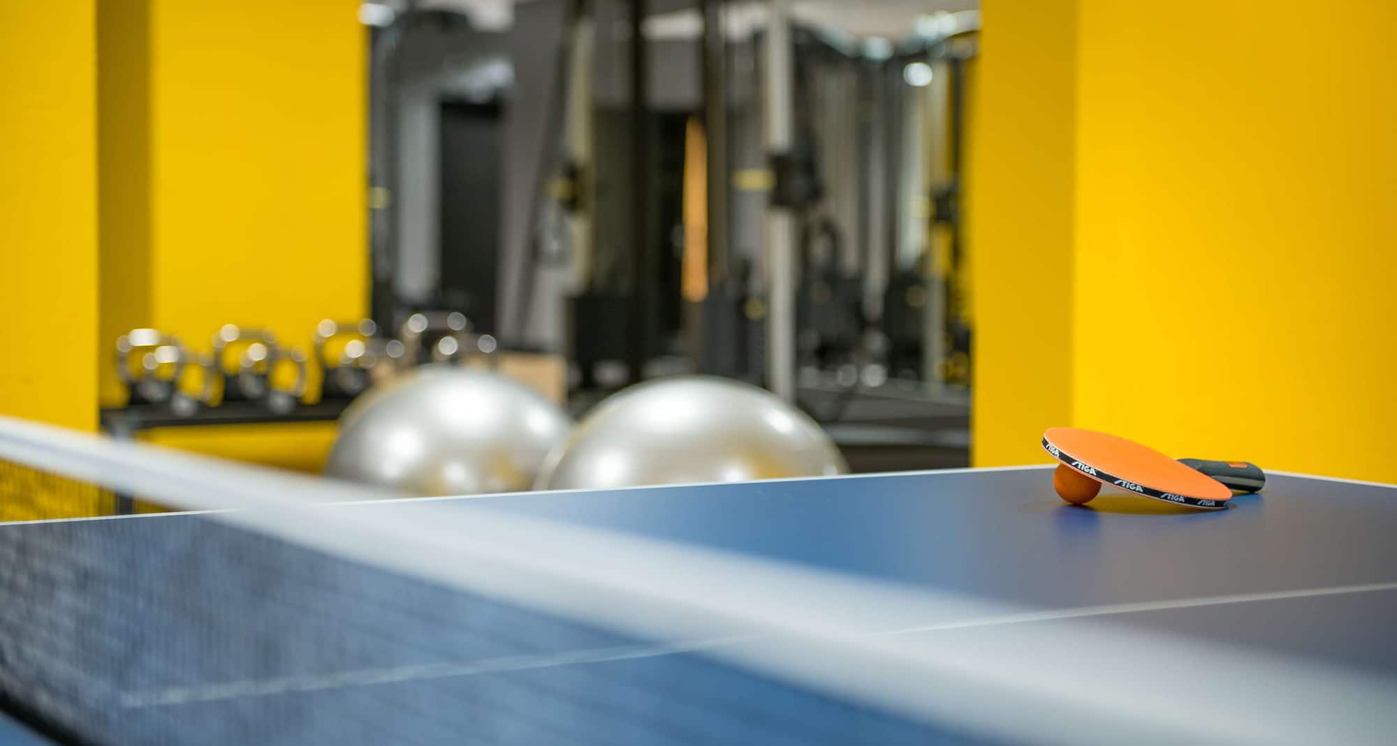 Radisson Blu Park Hotel, Oslo - Bordtennis på gym