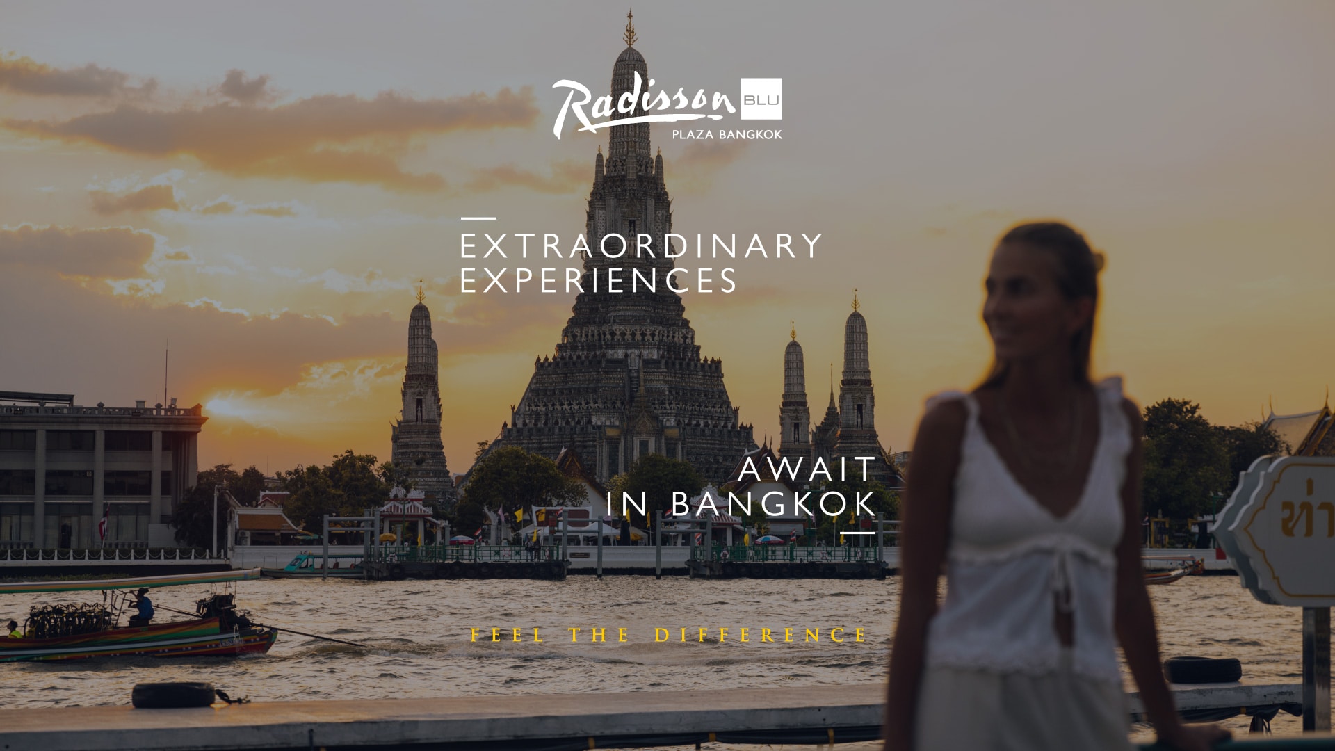 Radisson Blu Plaza Hotel, Bangkok - Vy över fasaden
