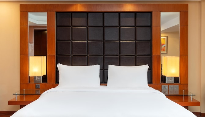 Spacious and elegant guest room