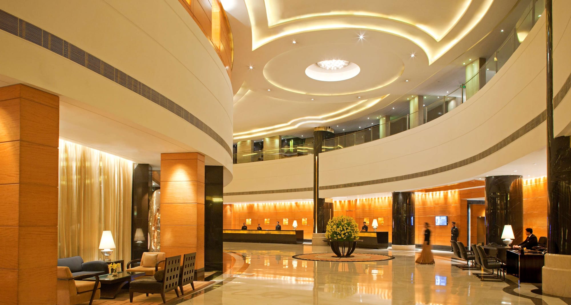 Radisson Blu Plaza Hotel, Delhi Airport - Lobby