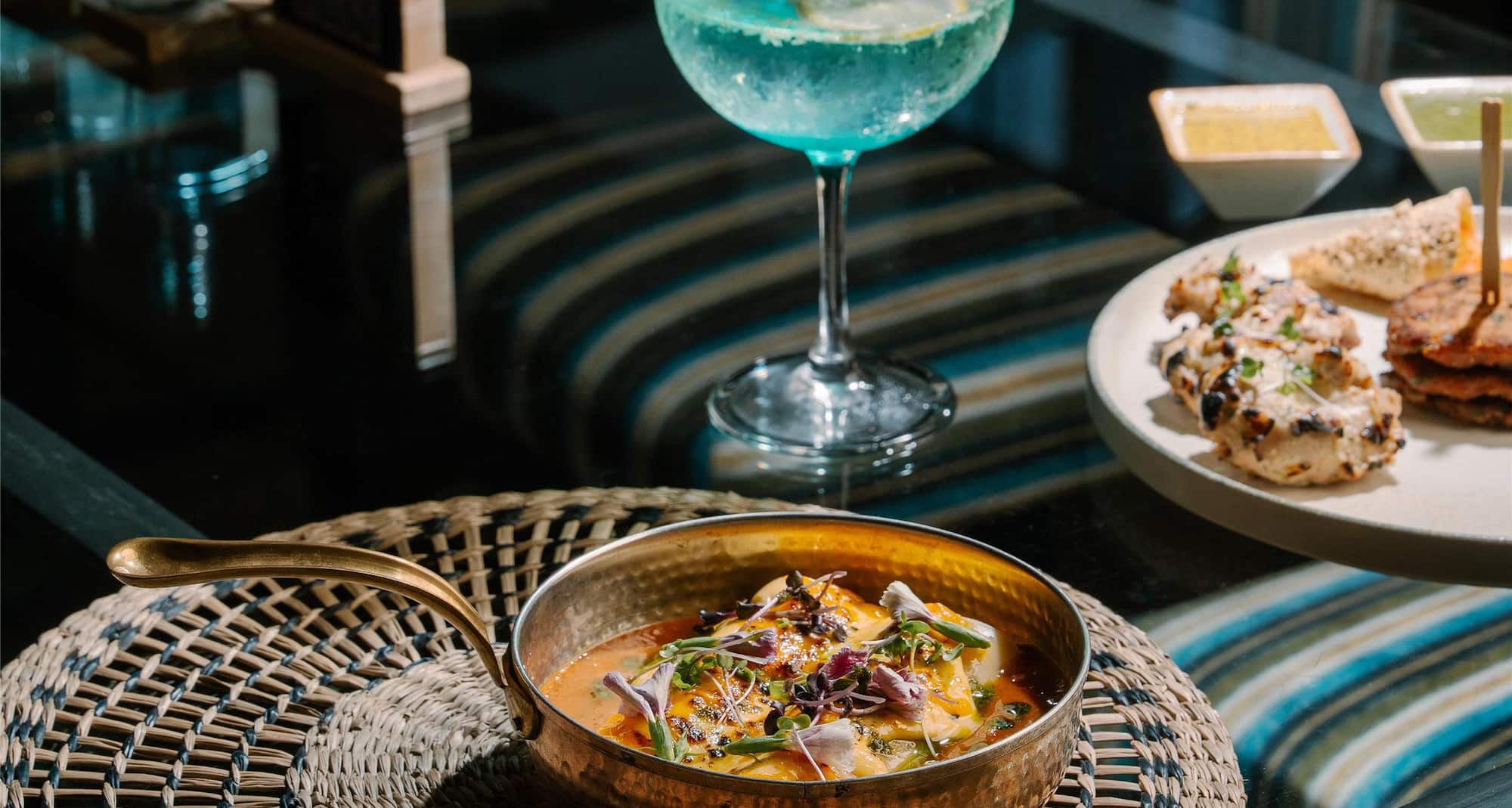 Radisson Blu Plaza Hotel, Hyderabad Banjara Hills - Paneer Cannelloni Torched Flambe Horizontal