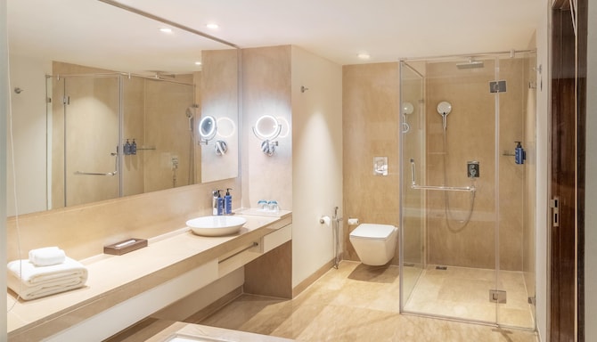 Radisson Blu Plaza Hotel, Hyderabad Banjara Hills - Guest Bathroom