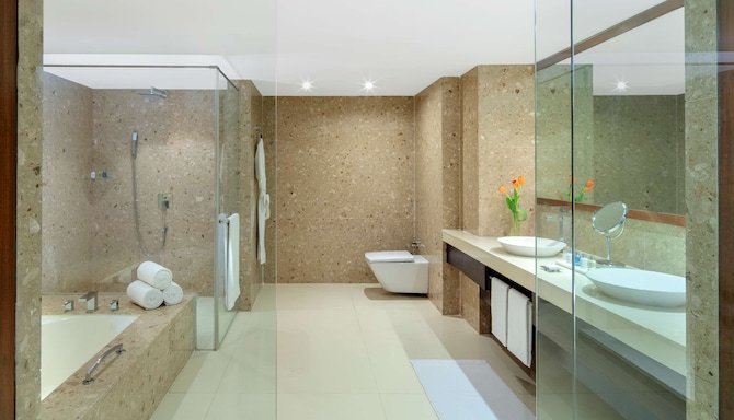 Radisson Blu Plaza Hotel, Hyderabad Banjara Hills - Suite Bathroom