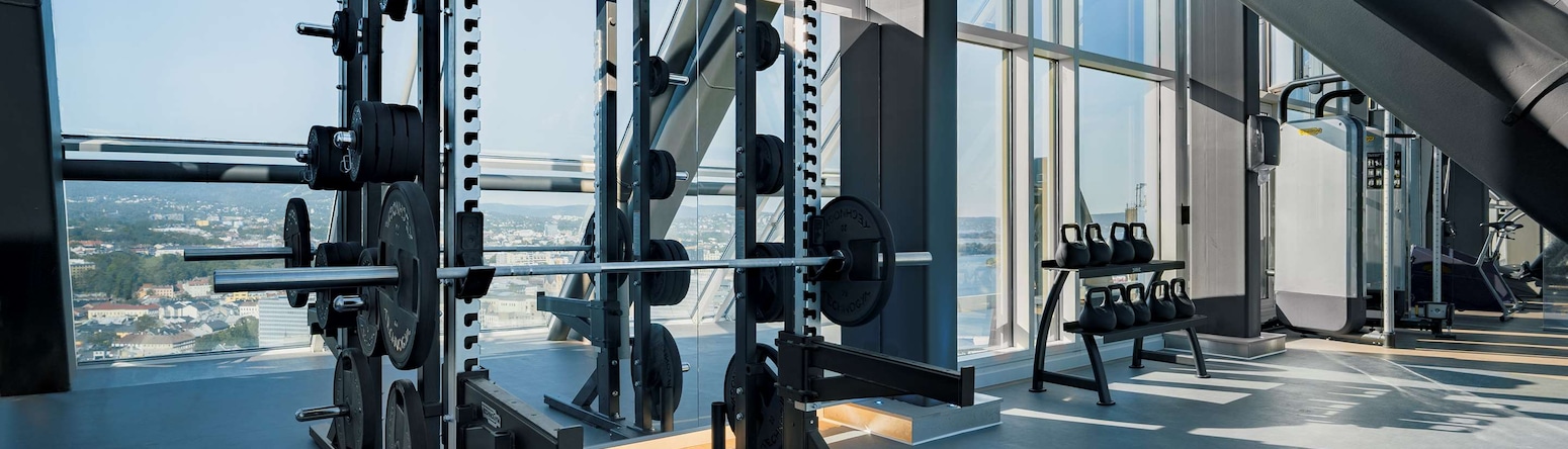 Radisson Blu Plaza Hotel, Oslo - Gym - top floor