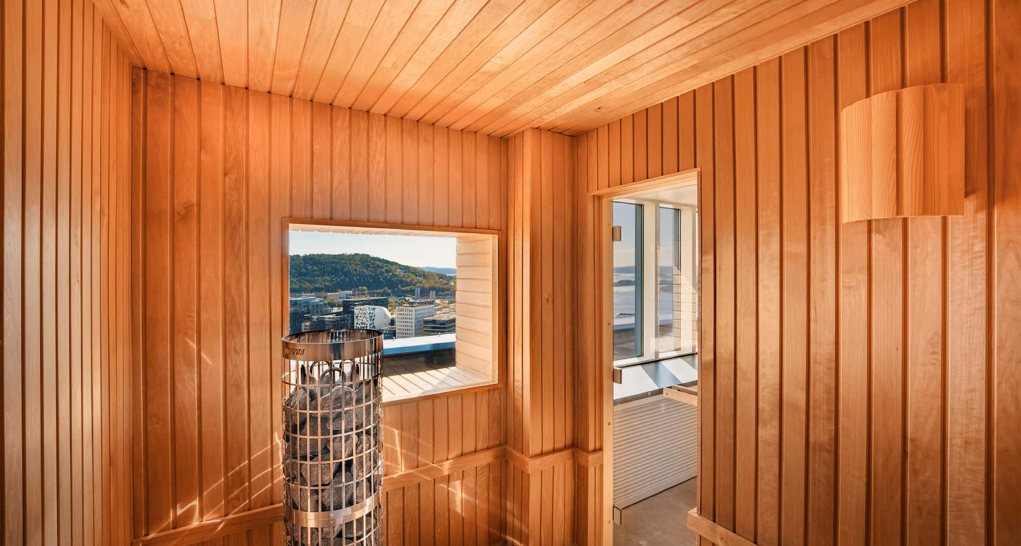 Radisson Blu Plaza Hotel, Oslo - Sauna - top floor