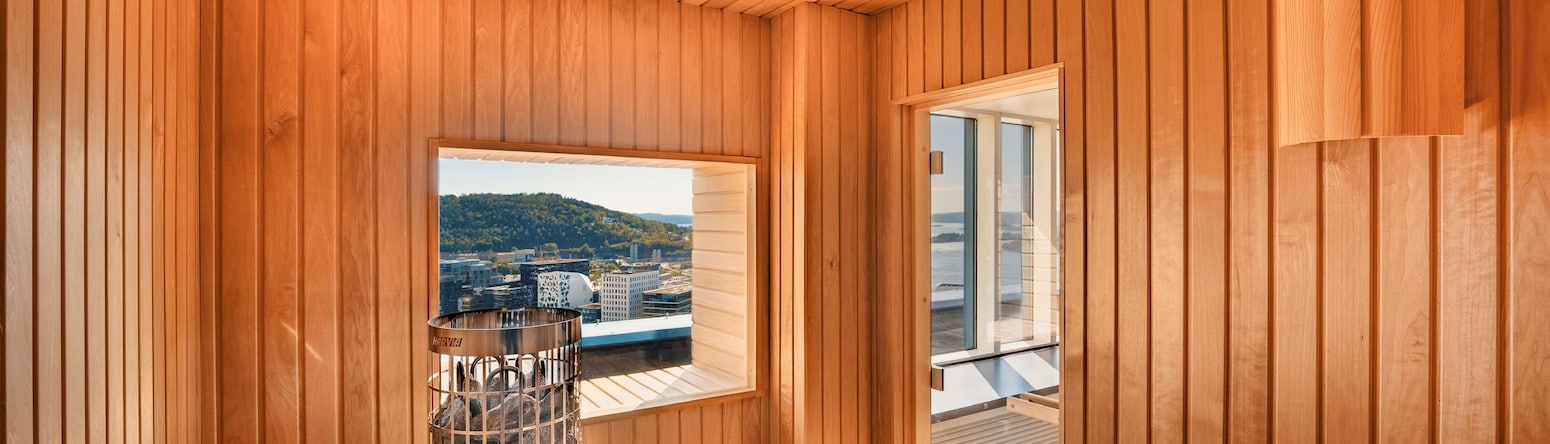 Radisson Blu Plaza Hotel, Oslo - Sauna - top floor