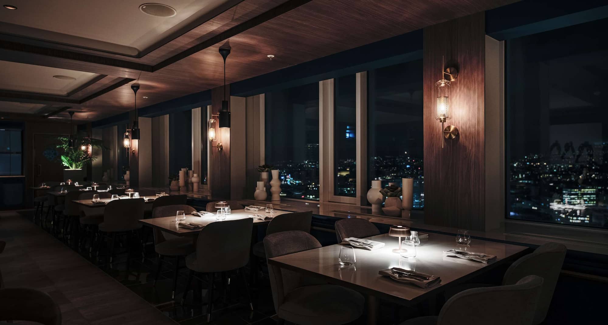 Radisson Blu Plaza Hotel, Oslo - The Top Oslo interior evening