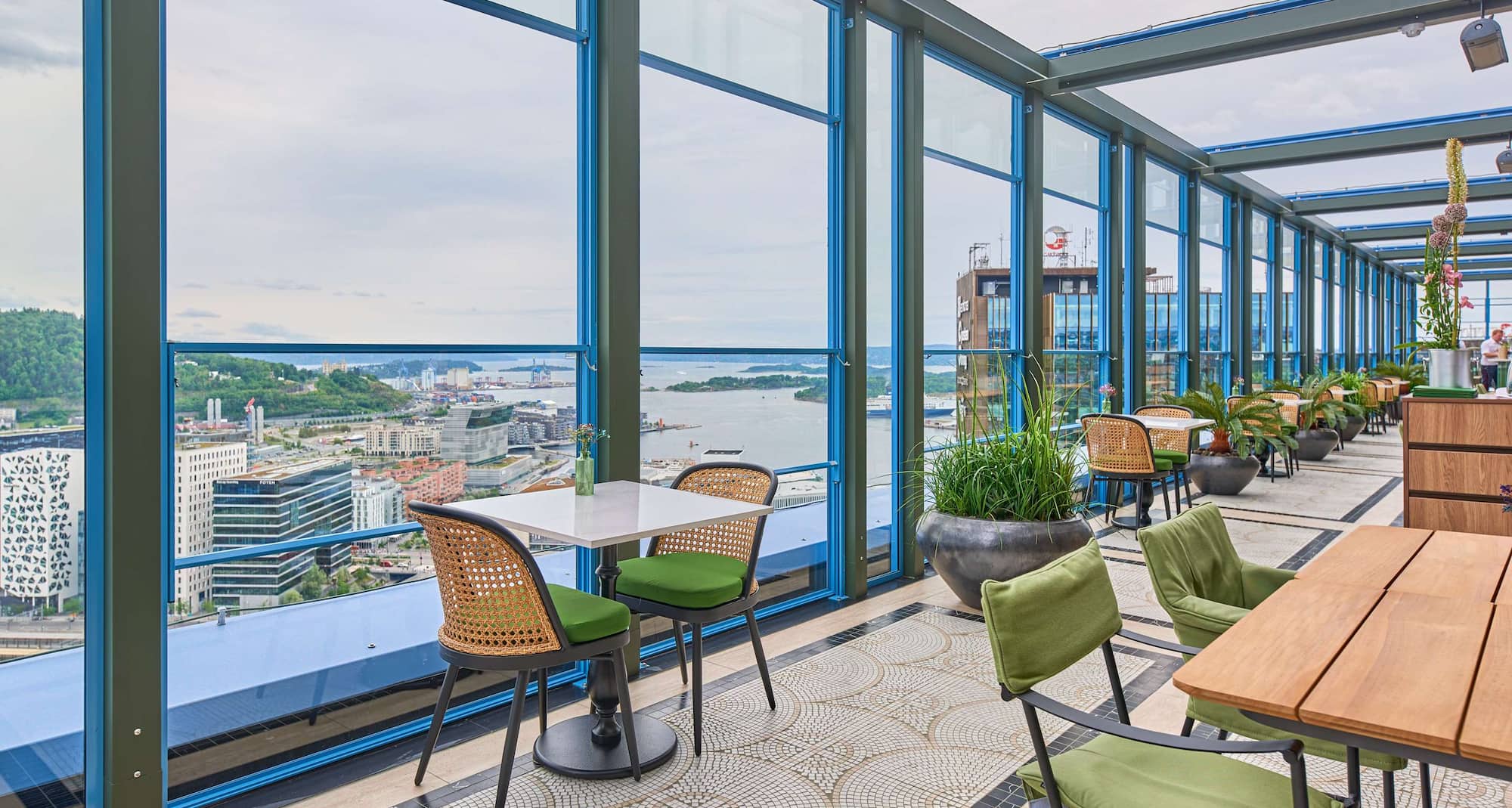 Radisson Blu Plaza Hotel, Oslo - The Top Terrace