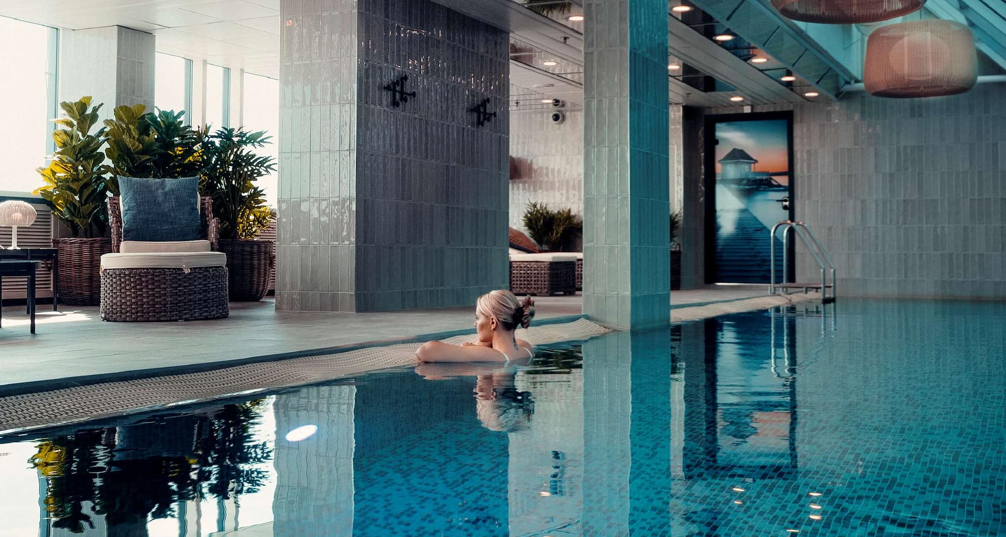 Radisson Blu Plaza Hotel, Oslo - Indoor Pool - top floor