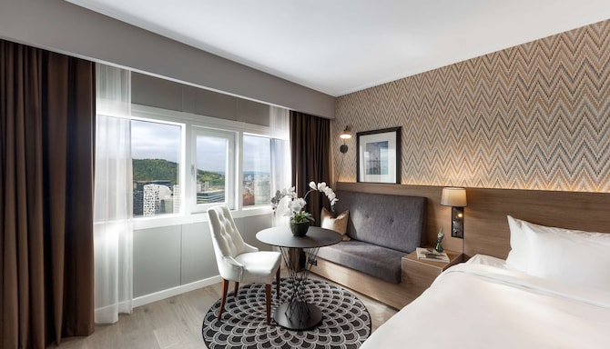 Radisson Blu Plaza Hotel, Oslo - suite - panoramaudsigt over fjorden