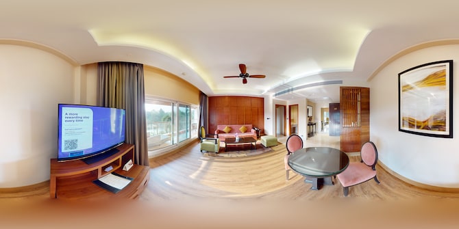 Radisson Blu Plaza Resort & Convention Centre, Karjat - Suite Room Living Area Main Wing