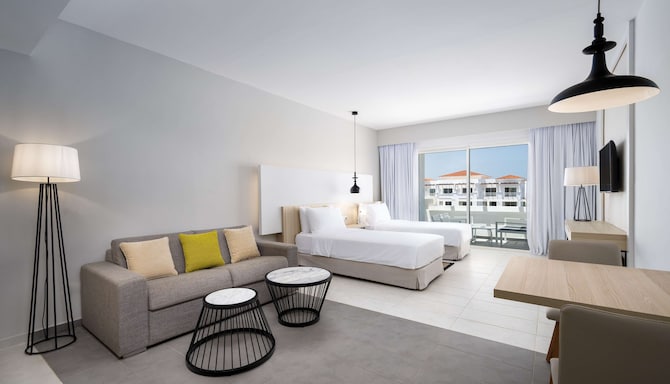 Radisson Blu Residences, Saidia - Studio with balcony and partial sea view - twin beds