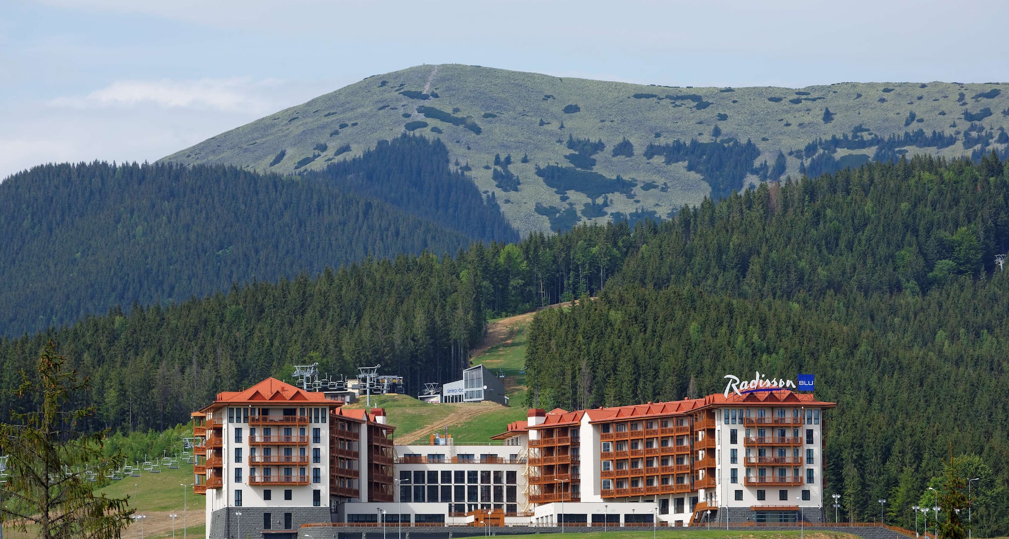 Radisson Blu Resort, Bukovel - Summer view