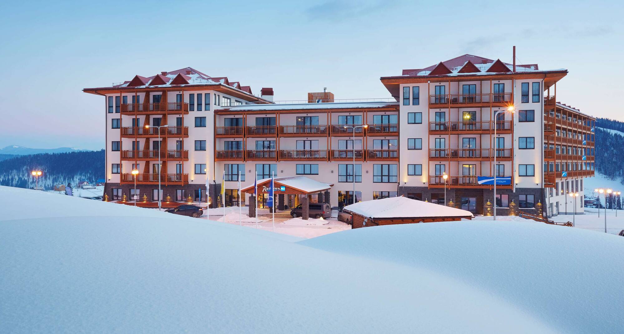 Radisson Blu Resort, Bukovel - Вид снаружи