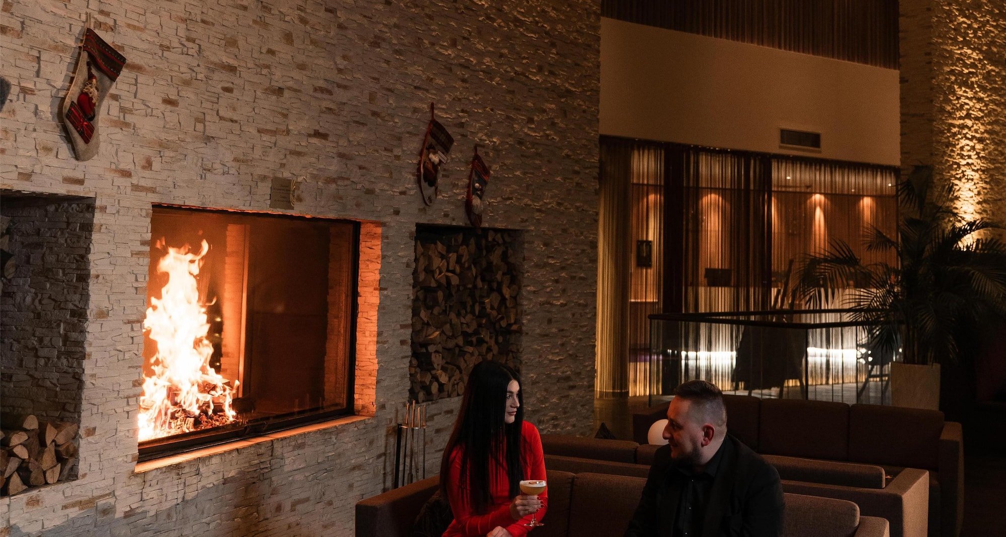 Radisson Blu Resort, Bukovel - Couple in lobby