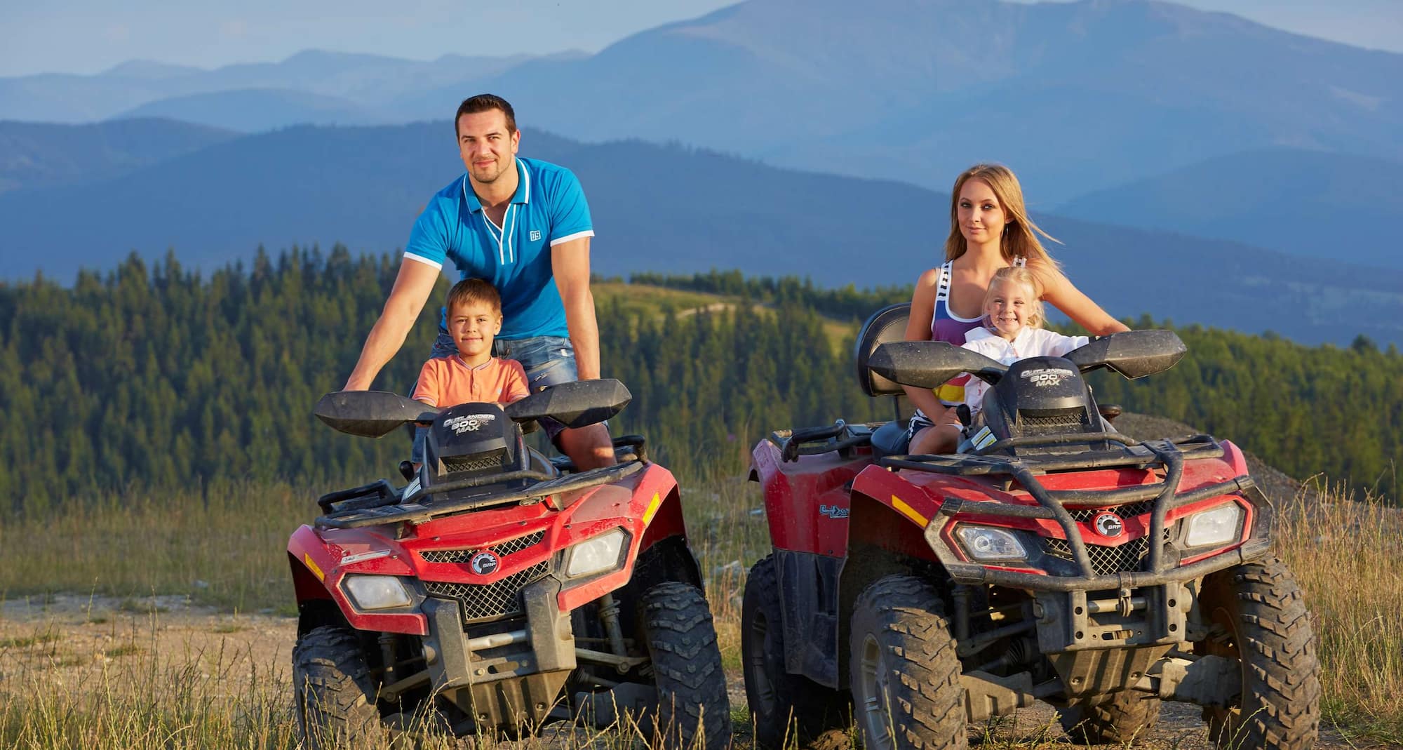 Radisson Blu Resort, Bukovel - Family Driving ATVs Summer