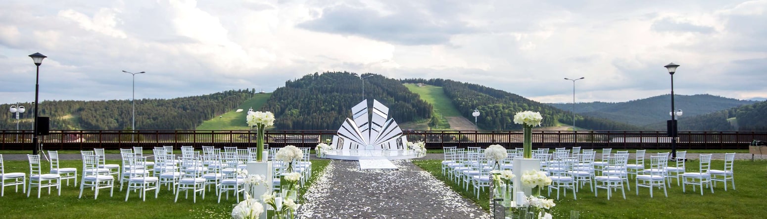 Radisson Blu Resort, Bukovel — свадебная церемония