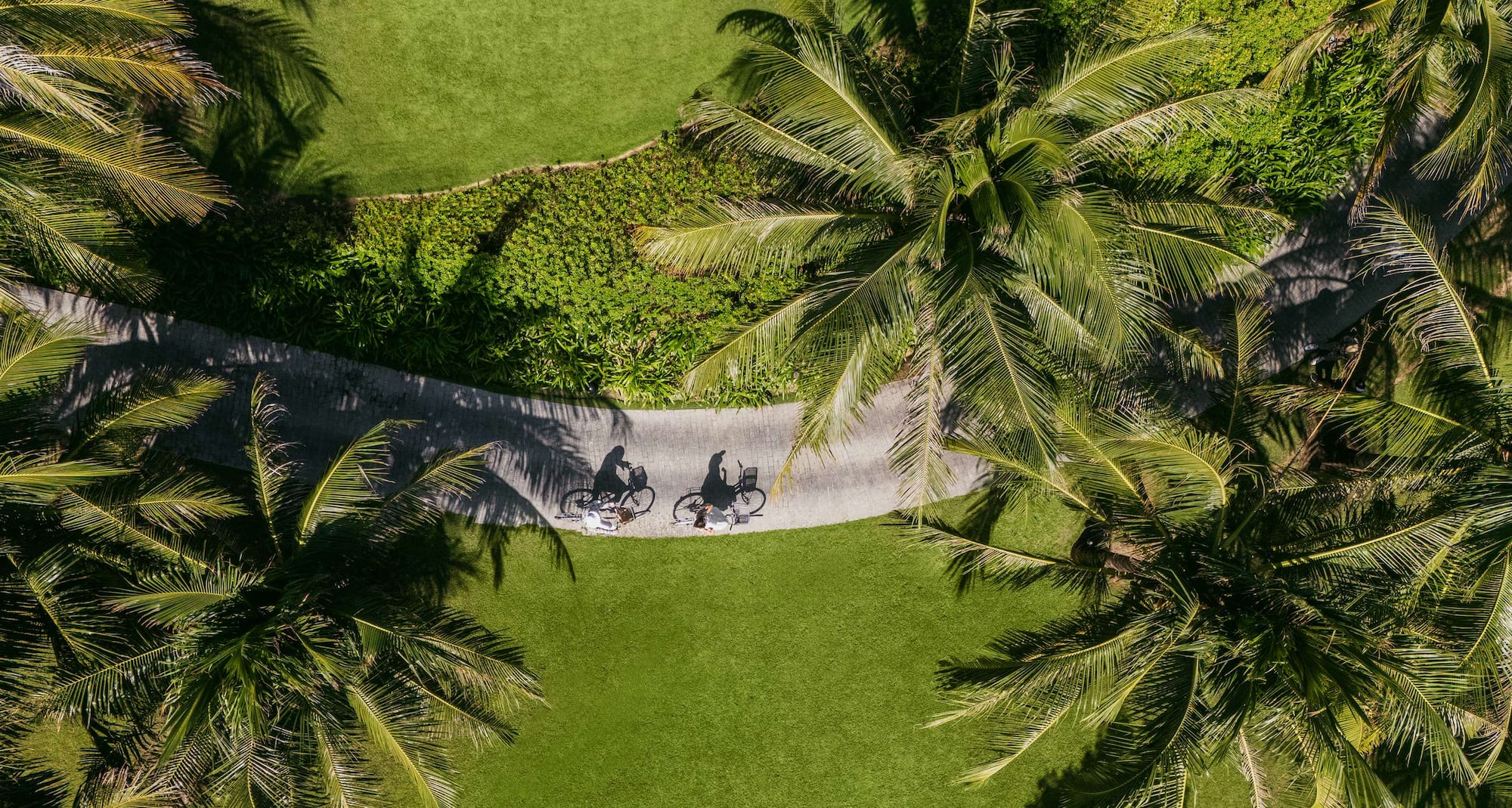 Radisson Blu Resort, Cam Ranh - Cycling at resort garden