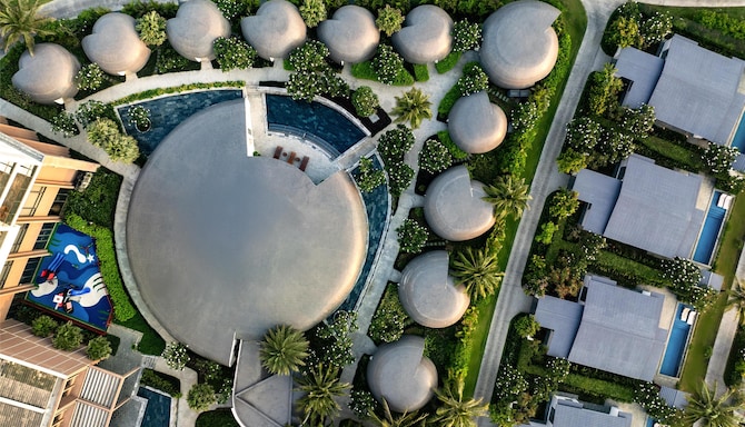 Radisson Blu Resort, Cam Ranh - ESC Spa Aerial View