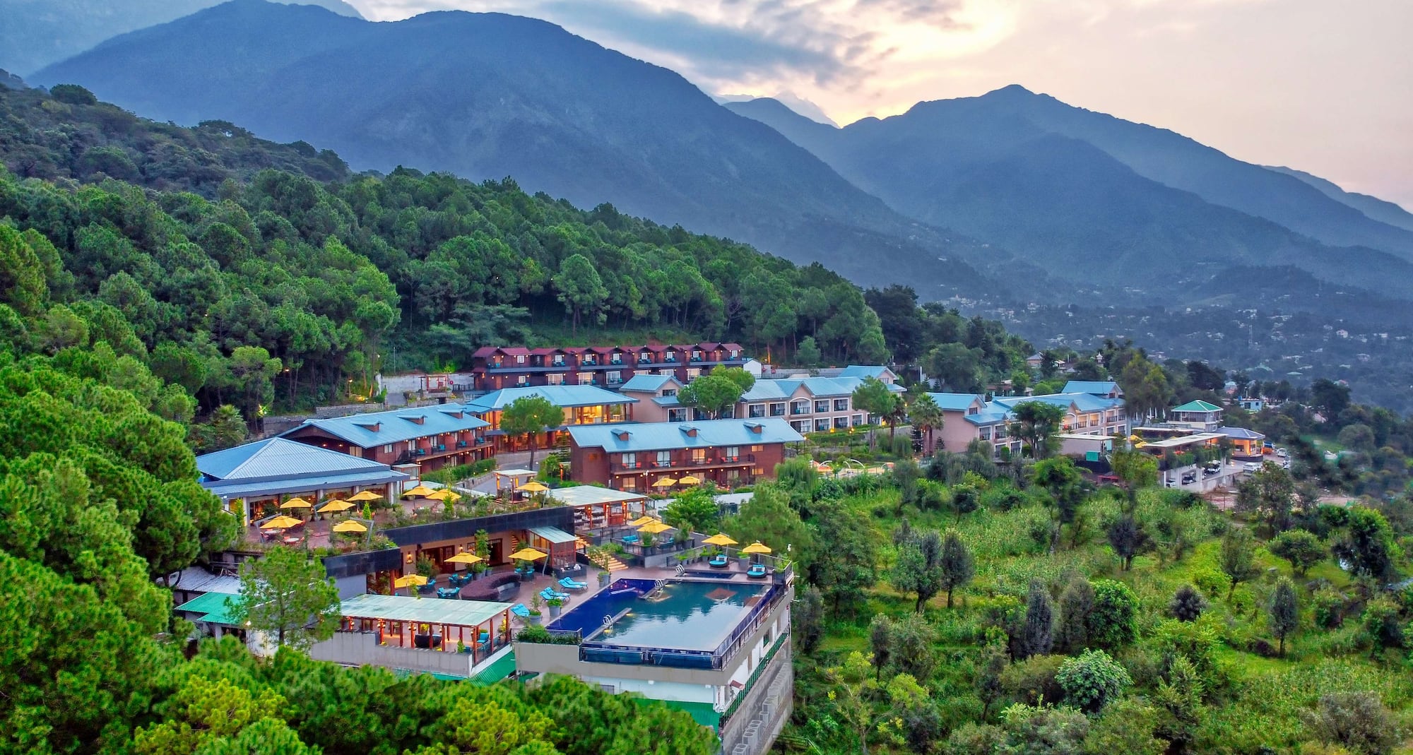 Radisson Blu Resort Dharamshala - Aerial view of the resort