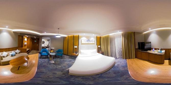 Radisson Blu Resort Dharamshala - Ausstattung eines Gästezimmers