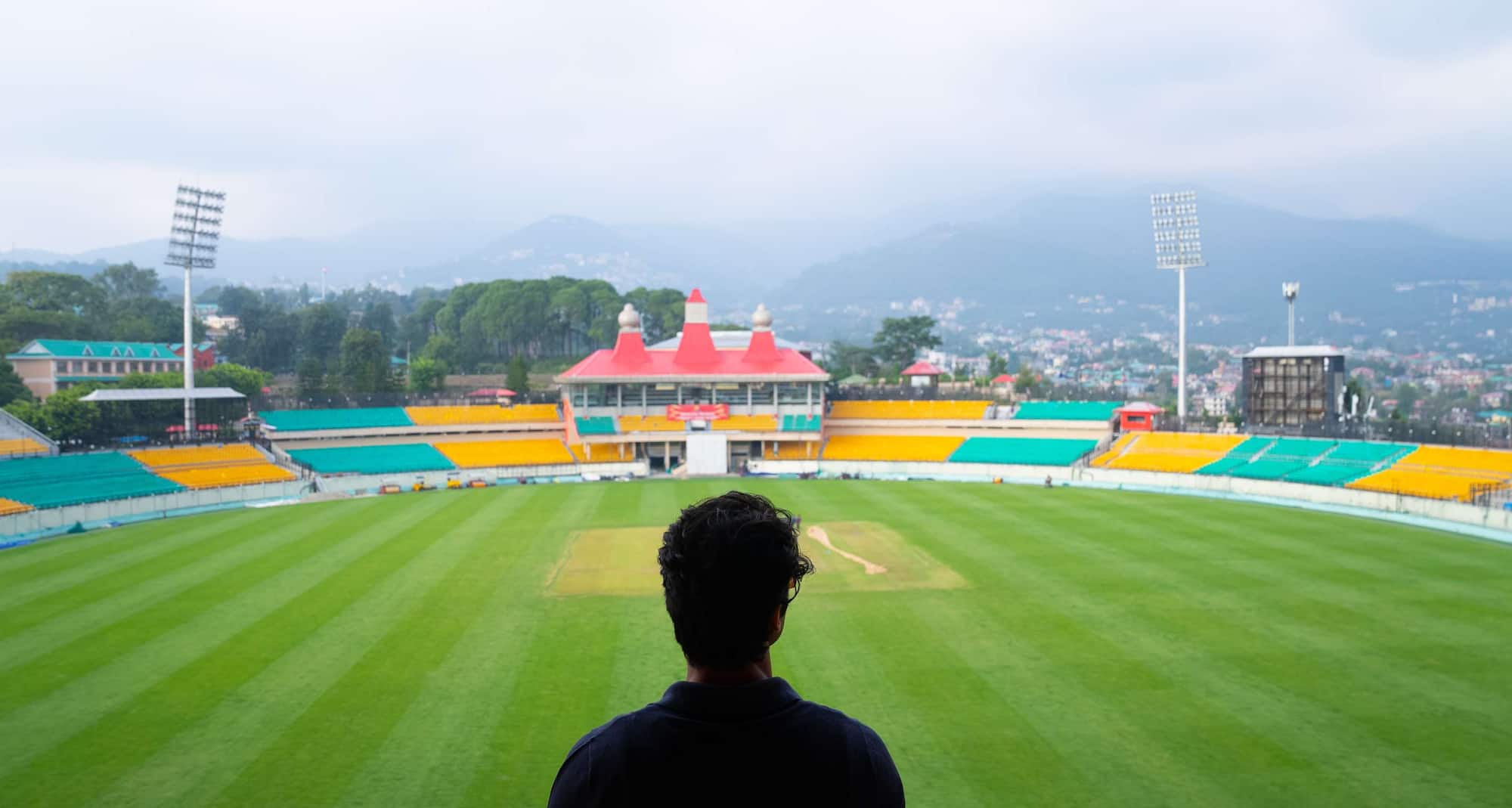 Get a step closer to action at the famous Dharamshala Cricket Stadium