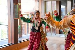 Traditional Nati Dance performance at Radisson Blu Resort Dharamshala