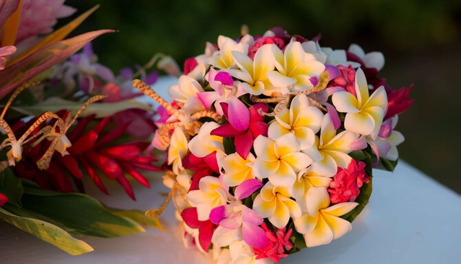 Radisson Blu Resort Fiji Denarau Island - Wedding - Tropical Flower Bouqet