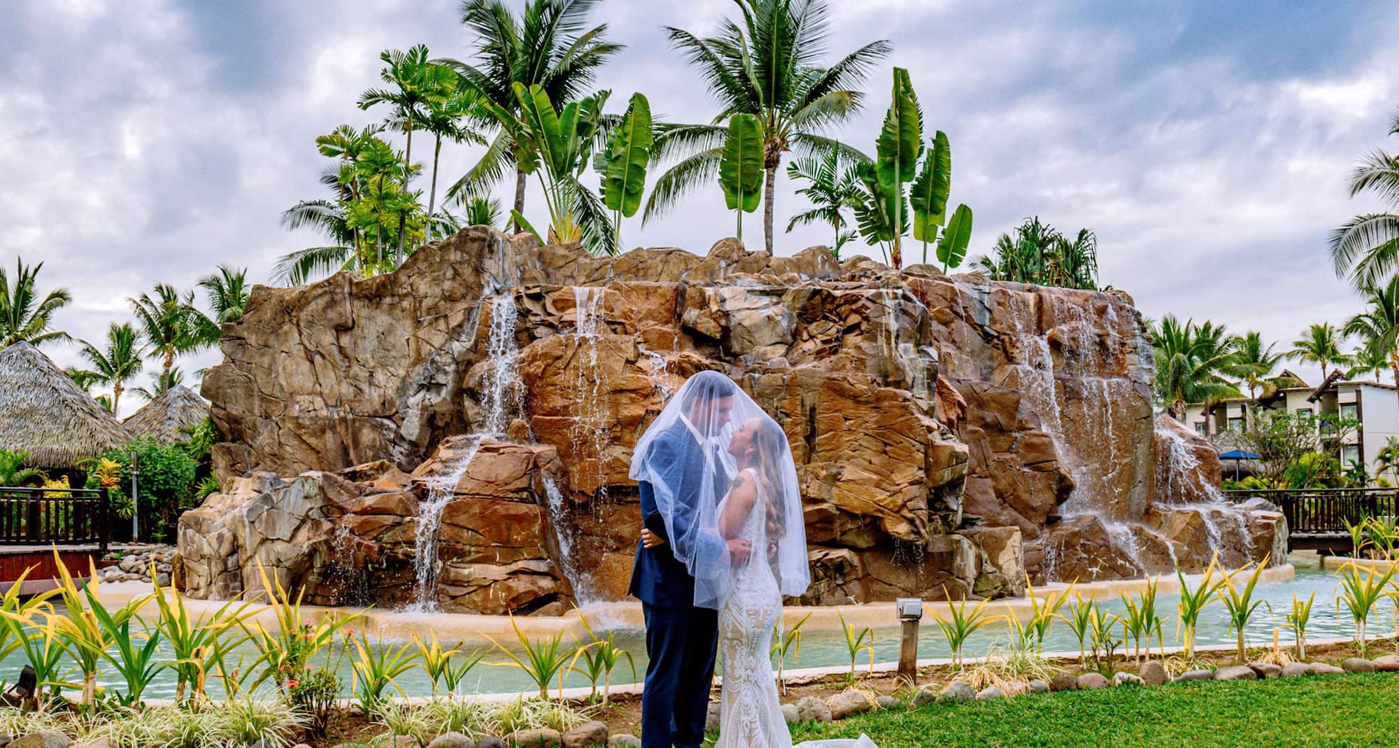 Radisson Blu Resort, Fiji Denarau Island - Radisson Wedding Waterfall