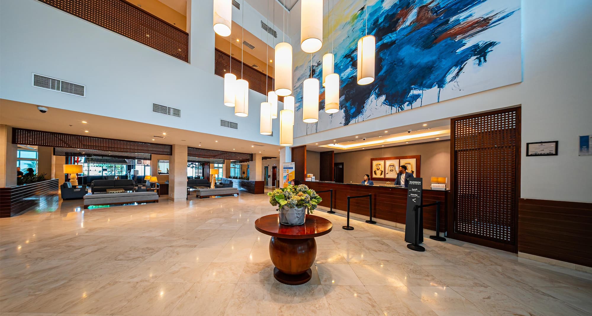 Radisson Blu Resort, Fujairah - Hotel Lobby