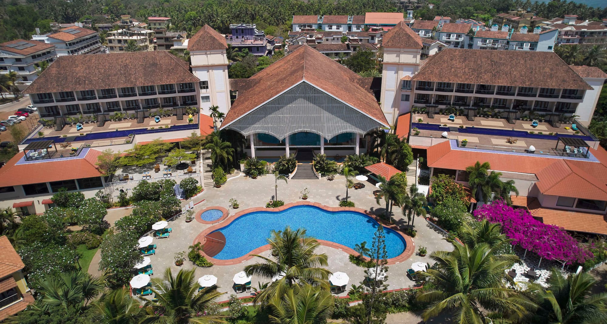 Radisson Blu Resort, Goa Cavelossim Beach - Aerial view