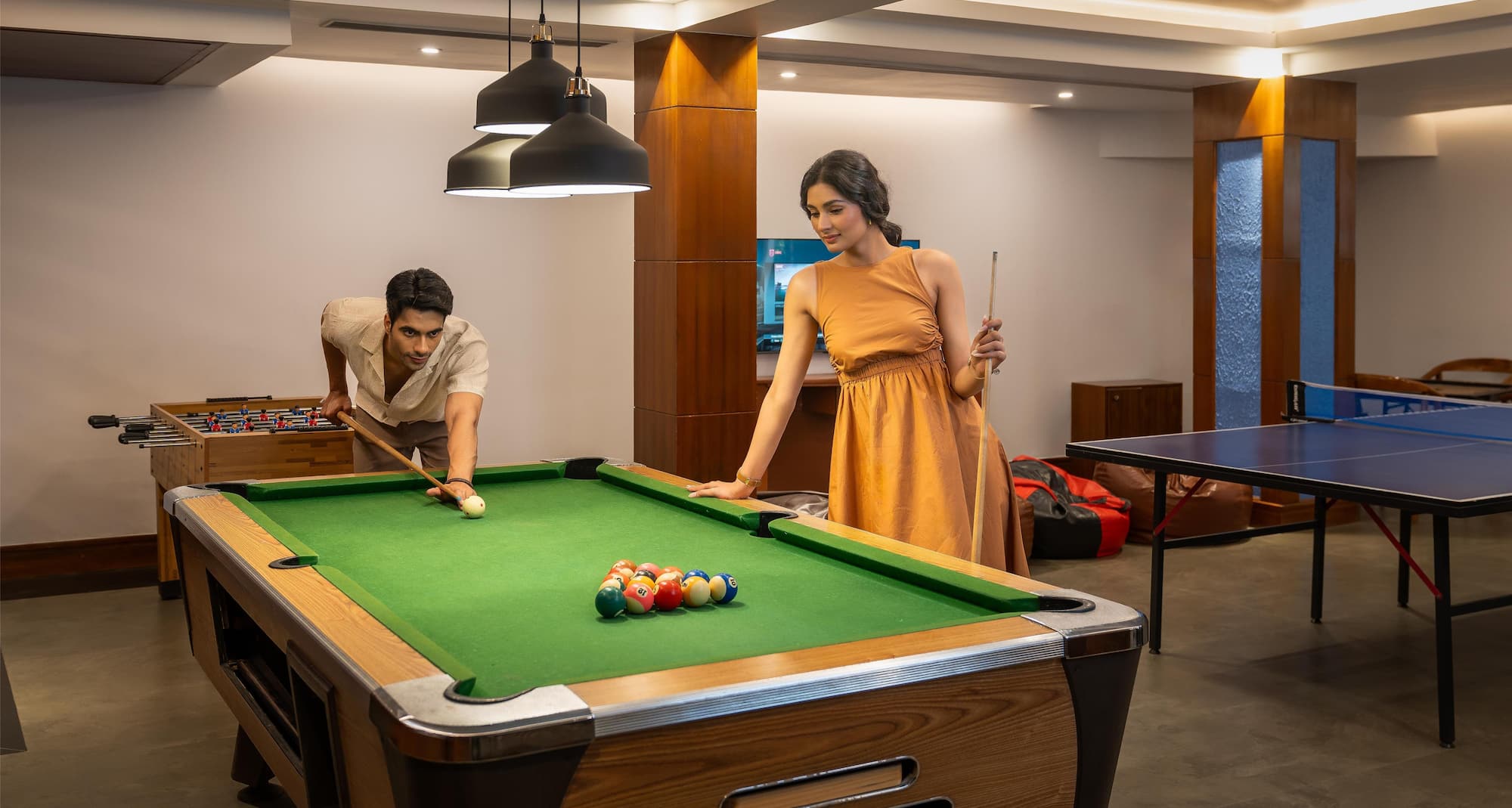 Radisson Blu Resort, Goa Cavelossim Beach - Billiards Table