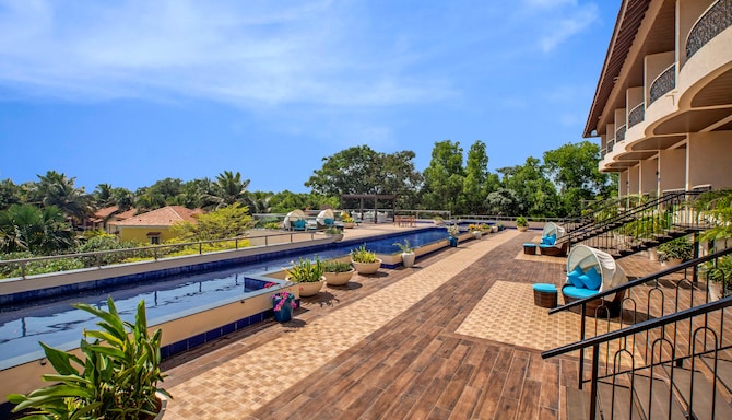 Radisson Blu Resort, Goa Cavelossim Beach - Вид из гостевой комнаты