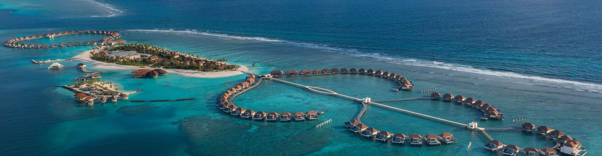 Radisson Blu Resort, Maldives - Aerial Island - Day