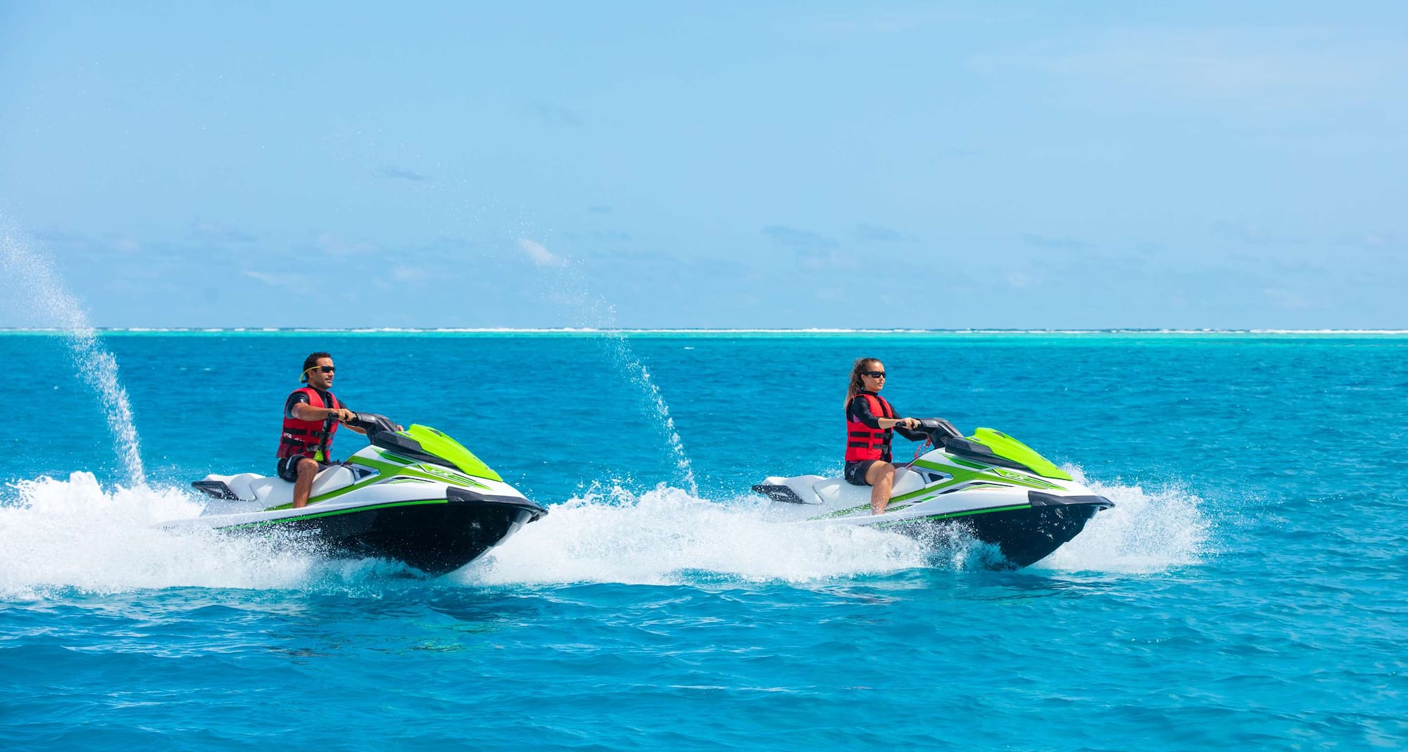 Radisson Blu Resort Maldives - Jetski-Abenteuer