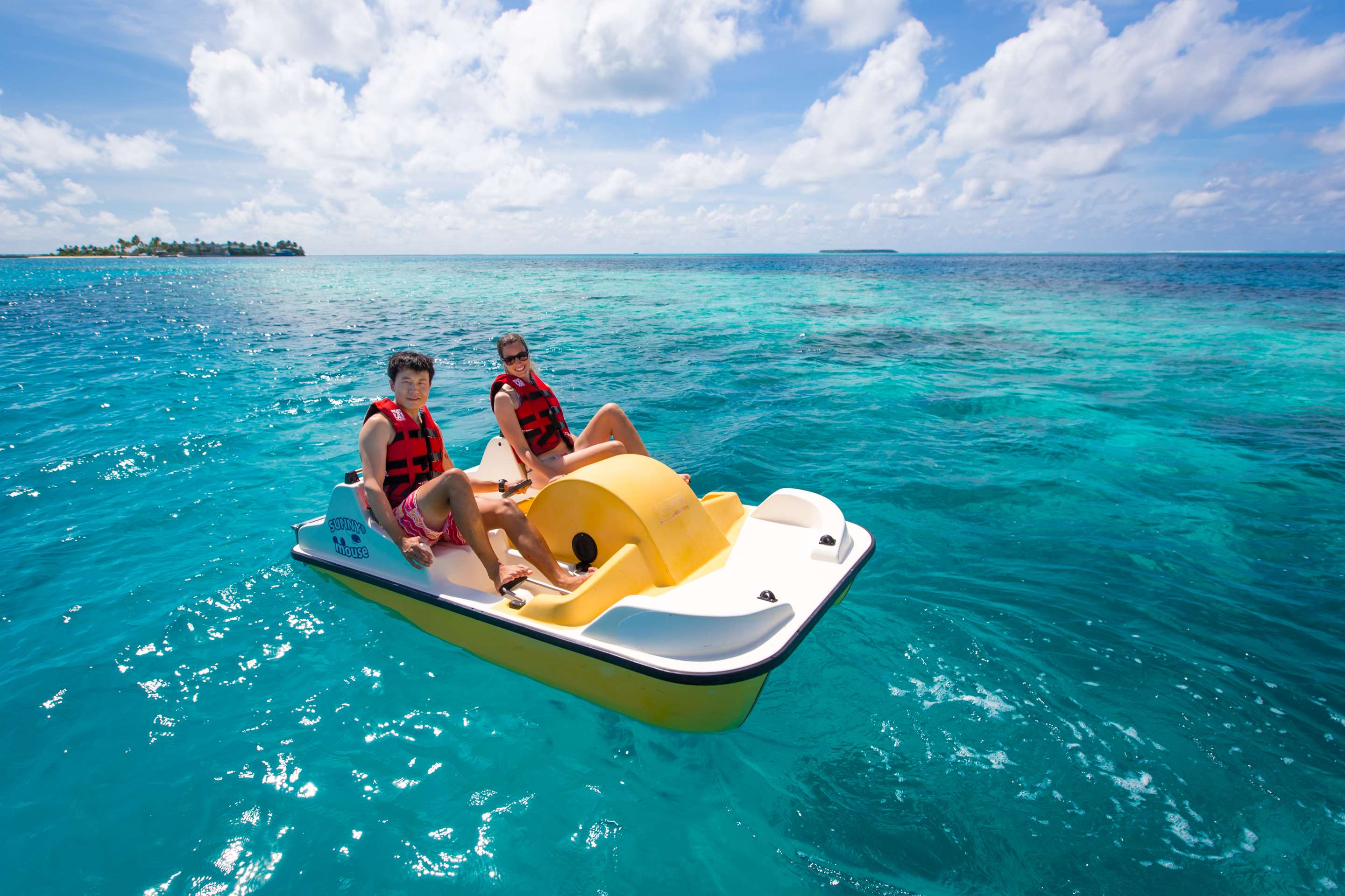 Radisson Blu Resort, Maldives - Paddleboat - non-motorized water sport