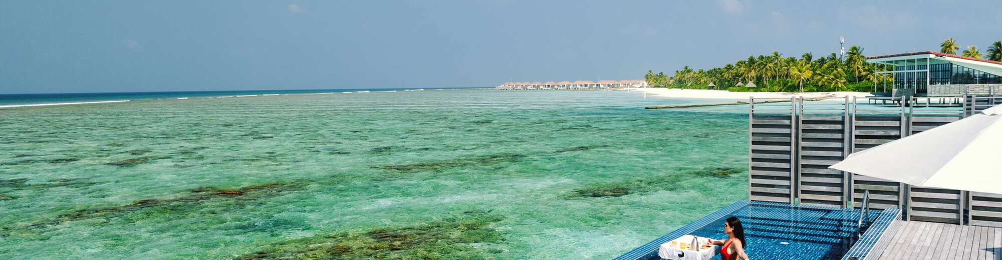 Radisson Blu Resort, Maldives - Floating Breakfast in Overwater Villa